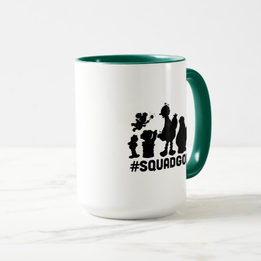 Sesamstraat - #SquadGoals Mok (Voorkant rechts)