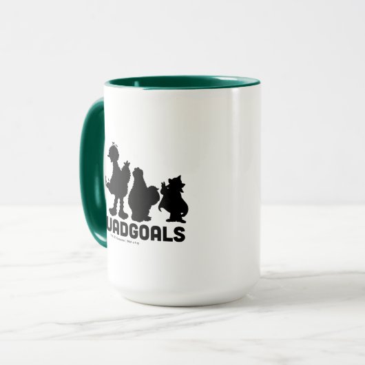 Sesamstraat - #SquadGoals Mok (Voorkant links)