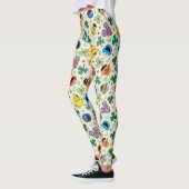 Sesamstraat St. Patrick's Day Patroon Leggings (Links)