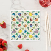 Sesamstraat St. Patrick's Day Patroon Servet (Insitu)