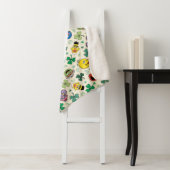 Sesamstraat St. Patrick's Day Patroon Sherpa Deken (In situ)