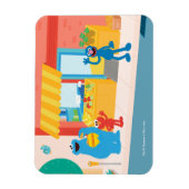 Sesamstraat | Straatscène Magneet (Verticaal)