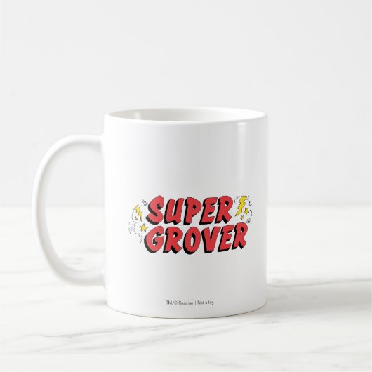 Sesamstraat Super Grover Koffiemok (Links)