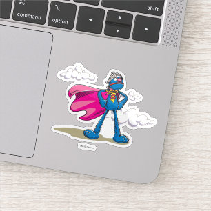 Sesamstraat Super Grover Sticker