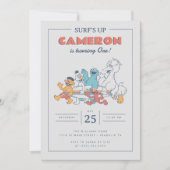 Sesamstraat | Surf's Up Summer Birthday Kaart (Voorkant)