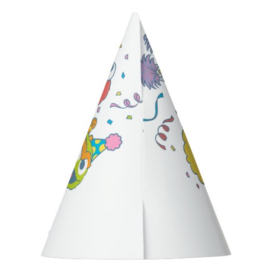 Sesamstraat | Sweet Baby Verjaardag Feesthoedjes (Achterkant)