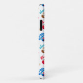 Sesamstraat | Tango, Elmo en Grover Pattern Case-Mate iPhone Case (Achterkant/rechts)