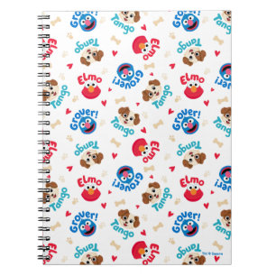 Sesamstraat   Tango, Elmo en Grover Pattern Notitieboek