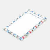 Sesamstraat | Tango, Elmo en Grover Pattern Post-it® Notes (Schuin)