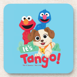 Sesamstraat   Tango met Elmo & Grover Bier Onderzetter
