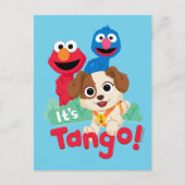 Sesamstraat | Tango met Elmo & Grover Briefkaart (Voorkant)