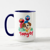Sesamstraat | Tango met Elmo & Grover Mok (Links)
