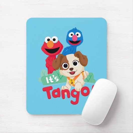 Sesamstraat | Tango met Elmo & Grover Muismat (Met muis)