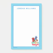 Sesamstraat | Tango met Elmo & Grover Post-it® Notes (Voorkant)