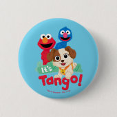 Sesamstraat | Tango met Elmo & Grover Ronde Button 5,7 Cm (Voorkant)