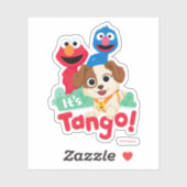 Sesamstraat | Tango met Elmo & Grover Sticker (Vel)