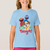 Sesamstraat | Tango met Elmo & Grover T-shirt (Voorkant)