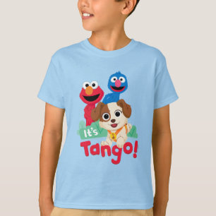 Sesamstraat Tango met Elmo & Grover T-shirt