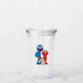 Sesamstraat | Tango met Grover en Elmo Acryl Drinkbeker (Voorkant)
