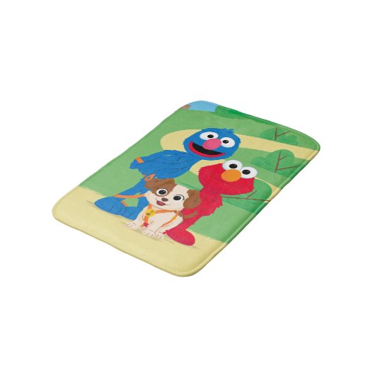 Sesamstraat | Tango met Grover en Elmo Badmat (Gekanteld)