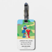 Sesamstraat | Tango met Grover en Elmo Bagagelabel (Achterkant verticaal)