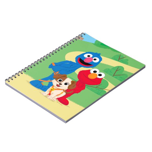 Sesamstraat | Tango met Grover en Elmo Notitieboek (Linkerzijde)