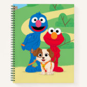 Sesamstraat | Tango met Grover en Elmo Notitieboek (Voorkant)