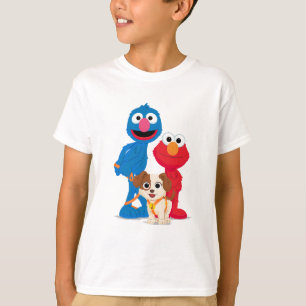 Sesamstraat   Tango met Grover en Elmo T-shirt