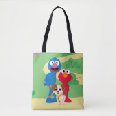 Sesamstraat | Tango met Grover en Elmo Tote Bag (Voorkant)