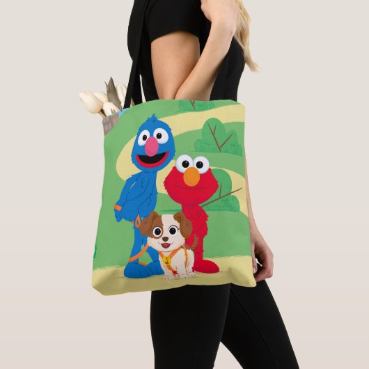 Sesamstraat | Tango met Grover en Elmo Tote Bag (Dichtbij)