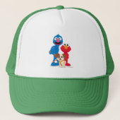 Sesamstraat | Tango met Grover en Elmo Trucker Pet (Voorkant)