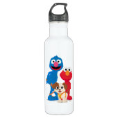 Sesamstraat | Tango met Grover en Elmo Waterfles (Voorkant)
