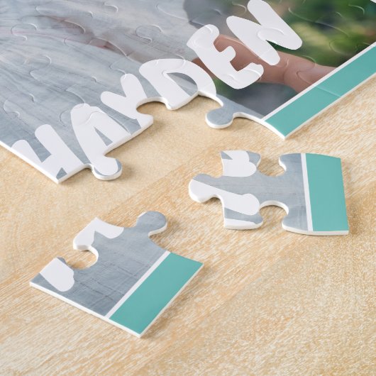 Sesamstraat | Tangogezicht | Jouw namen toevoegen Legpuzzel (Zijkant)