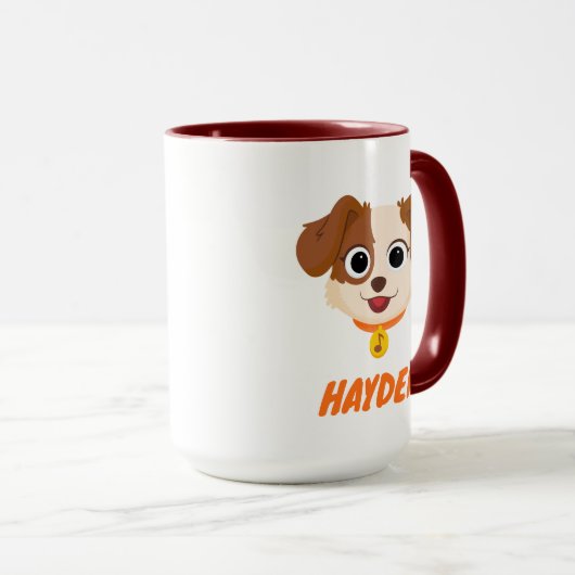 Sesamstraat | Tangogezicht | Jouw namen toevoegen Mok (Voorkant rechts)