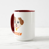 Sesamstraat | Tangogezicht | Jouw namen toevoegen Mok (Voorkant links)