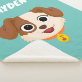 Sesamstraat | Tangogezicht | Jouw namen toevoegen Sherpa Deken (3/4)