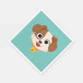 Sesamstraat | Tangogezicht Servet (Hoek)