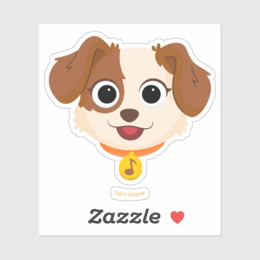 Sesamstraat | Tangogezicht Sticker (Vel)