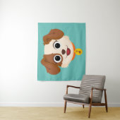 Sesamstraat | Tangogezicht Wandkleed (In situ)