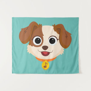 Sesamstraat   Tangogezicht Wandkleed