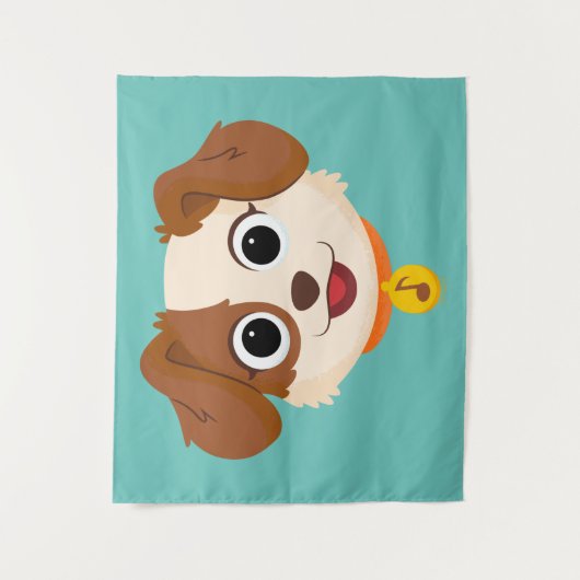 Sesamstraat | Tangogezicht Wandkleed (Voorkant)