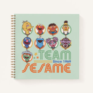 Sesamstraat   Team Sesame sinds 1969 Notitieboek