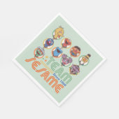 Sesamstraat | Team Sesame sinds 1969 Servet (Hoek)