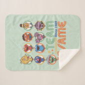 Sesamstraat | Team Sesame sinds 1969 Sherpa Deken (Voorkant (horizontaal))