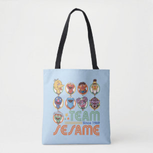 Sesamstraat   Team Sesame sinds 1969 Tote Bag