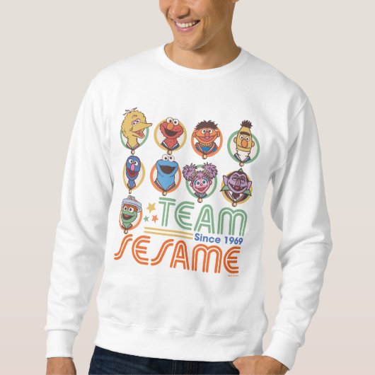 Sesamstraat | Team Sesame sinds 1969 Trui (Voorkant)