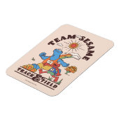 Sesamstraat | Team Sesame Track & Field Magneet (Linkerzijde)