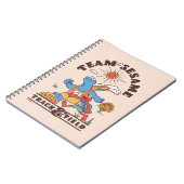 Sesamstraat | Team Sesame Track & Field Notitieboek (Linkerzijde)