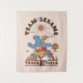 Sesamstraat | Team Sesame Track & Field Wandkleed (Voorkant)