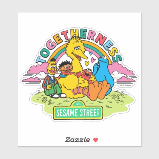 Sesamstraat | Togetherheid Sticker (Vel)